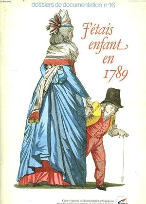 Imagen del vendedor de J'tais enfant en 1789 a la venta por Le-Livre