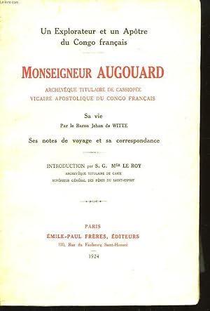 Seller image for Monseigneur Augouard. for sale by Le-Livre