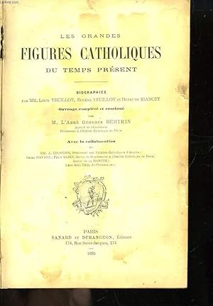 Seller image for Les grandes figures catholiques du temps prsent. for sale by Le-Livre