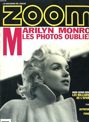 Seller image for Zoom N161 : Marilyn Monroe, les photos oublies. for sale by Le-Livre