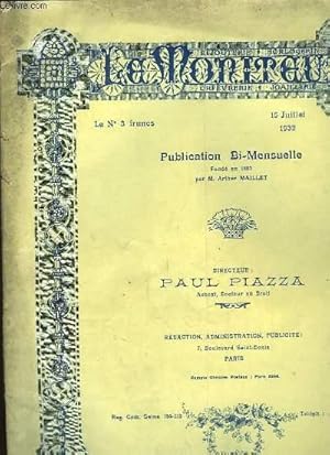Seller image for Le Moniteur du 15 juillet 1932 for sale by Le-Livre