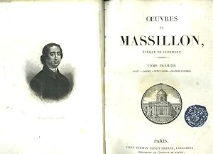 Bild des Verkufers fr Oeuvres de Massillon. En 2 TOMES zum Verkauf von Le-Livre
