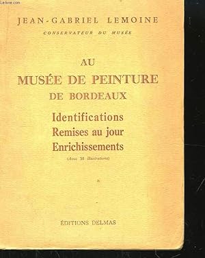 Seller image for Au muse de peinture de Bordeaux. for sale by Le-Livre