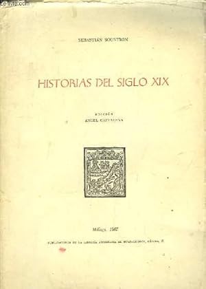 Imagen del vendedor de Historias del siglo XIX a la venta por Le-Livre