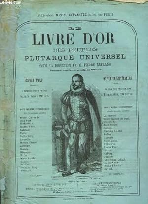 Bild des Verkufers fr Le Livre d'Or des Peuples Plutarque Universel. Livraison n13 : Michel Cervants (suite), par Puech. zum Verkauf von Le-Livre