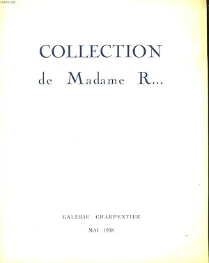 Seller image for Collection de Madame R. for sale by Le-Livre