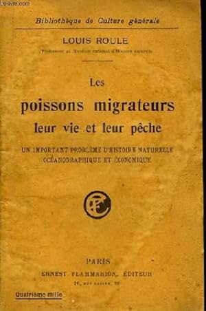 Imagen del vendedor de Les poissons migrateurs, leur vie et leur pche. a la venta por Le-Livre