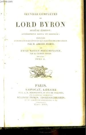 Seller image for Oeuvres Compltes de Lord Byron. TOMES 5 et 6, en un seul volume : Don Juan, Tomes II et III for sale by Le-Livre
