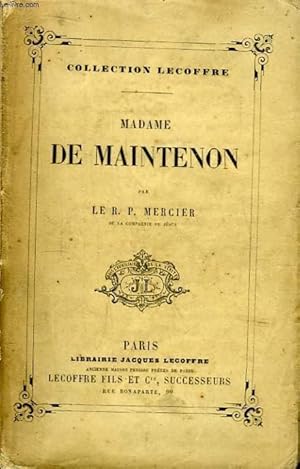 Seller image for Madame de Maintenon for sale by Le-Livre