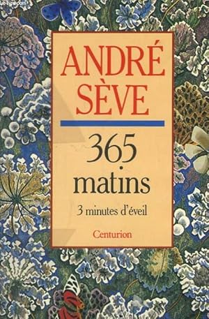 Image du vendeur pour 365 matins. 3 minutes mis en vente par Le-Livre