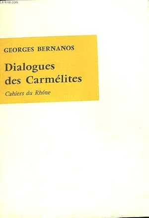 Bild des Verkufers fr Dialogues des Carmlites. zum Verkauf von Le-Livre