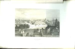 Berlin (Prusse). Une Gravure, XIXème siècle, en noir et blanc.