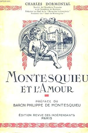 Seller image for Montesquieu et l'Amour. for sale by Le-Livre