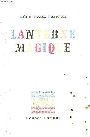 Image du vendeur pour Lanterne Magique. mis en vente par Le-Livre