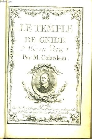 Bild des Verkufers fr Le Temple de Gnide, mis en Vers. zum Verkauf von Le-Livre
