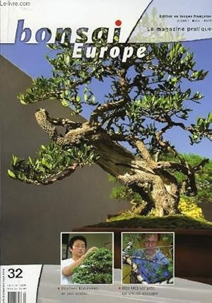 Imagen del vendedor de Bonsai Europe N32 : Hiruharu Kobayashi et une azale. Gihs Meboer cre un pin en cascade. Technique pour amliorer un rable du Japon. a la venta por Le-Livre