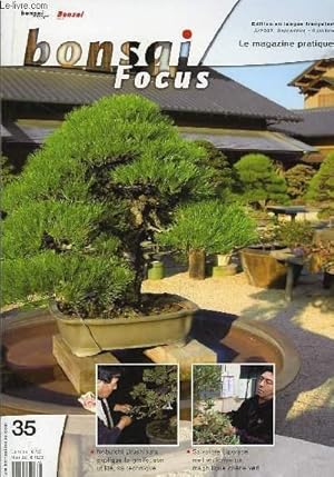 Imagen del vendedor de Bonsai Focus N35 : Nobuichi Urushibata explique la greffe, son utilit, sa technique. Salvatore Liporace met en forme un magnifique chne vert. a la venta por Le-Livre