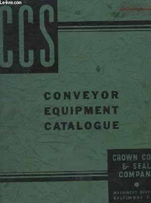 Imagen del vendedor de Conveyor Equipment Catalogue. a la venta por Le-Livre