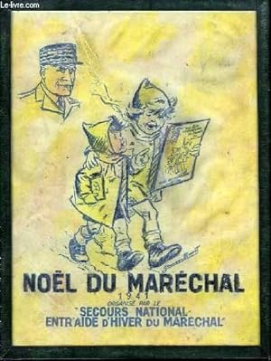 Affiche de propagande Pétainiste, avec le portrait du Maréchal dans un coin et 2 enfants de prome...