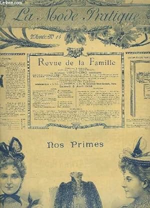 Bild des Verkufers fr La Mode Pratique. Revue de la Famille. N14 - 2me anne : zum Verkauf von Le-Livre