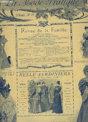 Seller image for La Mode Pratique. Revue de la Famille. N20 - 2me anne : Robe de mousseline de laine, Capote en ruban mas, Toilettes portes par Mme Cheirel . for sale by Le-Livre