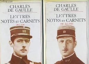 Image du vendeur pour Lettres, Notes et Carnets. En 2 TOMES mis en vente par Le-Livre