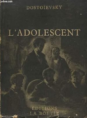Bild des Verkufers fr L'Adolescent. 2me volume zum Verkauf von Le-Livre