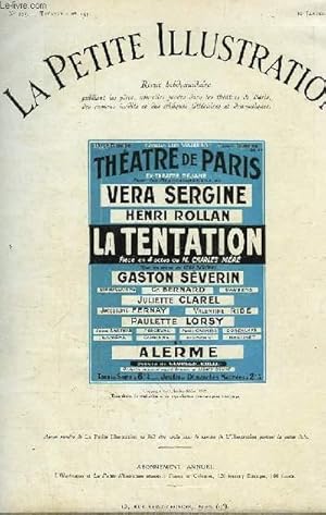 Bild des Verkufers fr Recueil de Pices de Thtre, extraites de "La Petite Illustration". Anne 1925 : La Tentation, par Charles Mr. Knock ou le Triomphe de la Mdecine, par Jules Romains. Chifforton, par A. Birabeau . zum Verkauf von Le-Livre