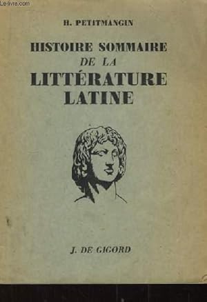 Seller image for Histoire sommaire de la Littrature Latine. for sale by Le-Livre