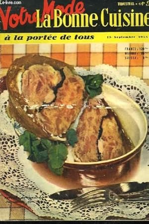 Image du vendeur pour Votre Mode - La Bonne Cuisine  la Porte de Tous. N9 : Terrine de canard. Curr de Porc " la Polonaise". mis en vente par Le-Livre