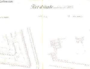 Seller image for Fort d'Etude (postrieur  1885). Plans des Dessus, Plan des Maonneries. Une planche illustre de dessins originaux au crayon et stylo rouge. for sale by Le-Livre