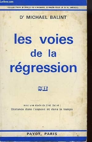 Seller image for Les voies de la rgression. for sale by Le-Livre