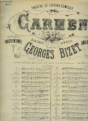 Seller image for Carmen. N5 bis. Seguedille. Partitions Piano - Chant for sale by Le-Livre