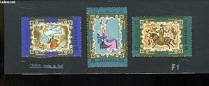 Seller image for Collection de 3 timbres-poste neufs, de Mahra ( Arabie du Sud ). for sale by Le-Livre