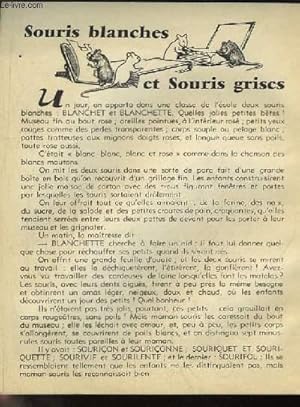 Bild des Verkufers fr Les Contes de Perrette. N289 B : Souris blanches et Souris grises. zum Verkauf von Le-Livre