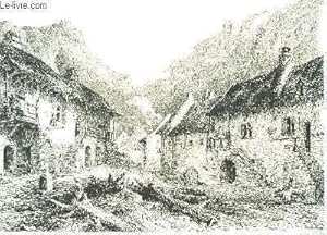 Image du vendeur pour Village de Thiezac (Haute-Loire). Etudes et Croquis de Paysages  la plume. mis en vente par Le-Livre