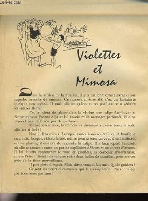 Bild des Verkufers fr Les Contes de Perrette. N290 : Violettes et Mimosa. zum Verkauf von Le-Livre