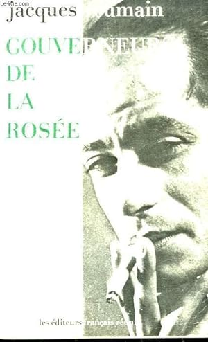 Bild des Verkufers fr Gouverneurs de la Rose. zum Verkauf von Le-Livre
