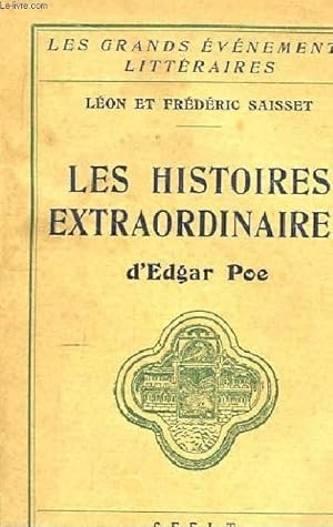 Seller image for Les histoires extraordinaires d'Edgar Poe. for sale by Le-Livre