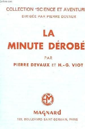 Image du vendeur pour La Minute Drobe. mis en vente par Le-Livre