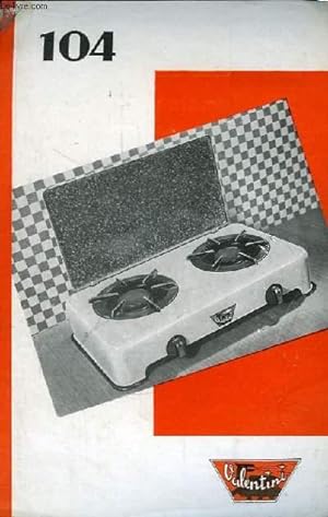 Seller image for Brochure publicitaire "Plaque de cuisson Type 104." for sale by Le-Livre