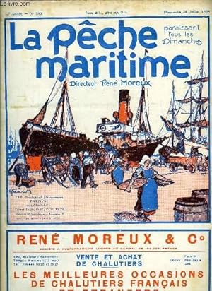 Seller image for La Pche Maritime. 12me anne - N 583 : Le commencement des rparations maritimes - Les travaux du port de Boulogne et les desiderata de l'armement  la pche - Coopration de la navigation arienne aux pches maritimes . for sale by Le-Livre