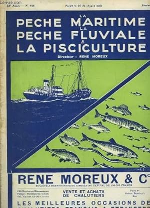 Seller image for La Pche Maritime, la Pche Fluviale & la Pisciculture. 22me anne - N 795 : Dclin de notre flotte de pche, moyens de redressement par Chappedelaine - Fte des marins  Fcamp - Grand pardon des Terres-Neuves - Salage du hareng en Allemagne . for sale by Le-Livre