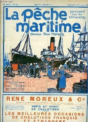 Seller image for La Pche Maritime. 10me anne - N 497 : Les possibilits d'tablissement d'usines sur la Cte des Sous - La contrle sanitaire des pches pendant l'anne 1926 - Sondages obtenus par la navire " La Tanche "  l'aide de l'appareil Marti . for sale by Le-Livre