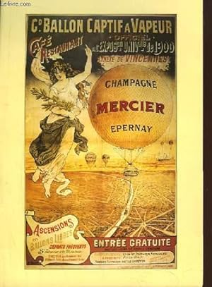 Brochure publicitaire des Champagne Mercier d'Epernay - " Ballon Captif à Vapeur Mercier à l'Expo...