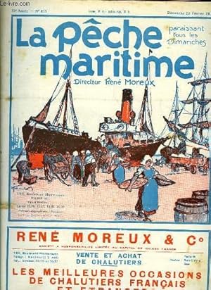 Seller image for La Pche Maritime. 13me anne - N 613 : Situation de la pche maritime franaise au 1er janv. 1929 - Traitement des dchets de poisson . for sale by Le-Livre