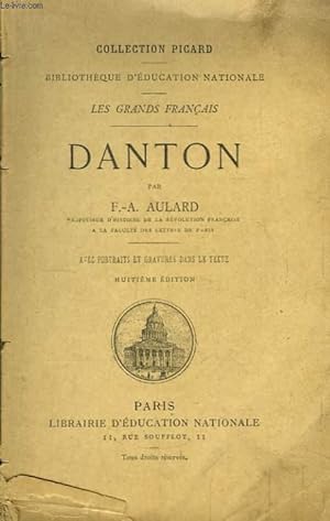 Bild des Verkufers fr Danton. Les Grands Franais. zum Verkauf von Le-Livre