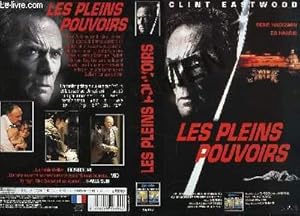 Jaquette de Cassette Vidéo pour Magnétoscope, du film " Les Pleins Pouvoirs " avec Clint Eastwood...