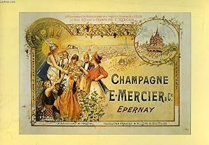 Seller image for Carte publicitaire "Champagne Mercier, Epernay" : Illustration Publicitaire publie  l'occasion de l'Exposition Universelle de Paris en 1900. for sale by Le-Livre