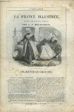 Bild des Verkufers fr La France Illustre. Livraison n16 : Charente-Infrieure. zum Verkauf von Le-Livre